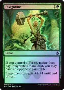 Invigorate - Foil uncommon Masters 25 MTG Magic The Gathering - Image 1