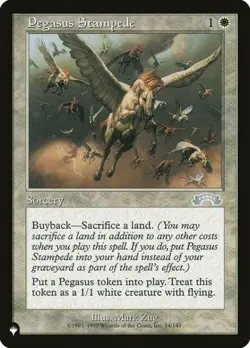MTG - PEGASUS STAMPEDE - The List (U) - Image 1