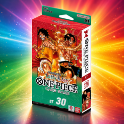One Piece TCG - ST30 Starter Deck EX Luffy & Ace - English Sealed Unopened - Image 1