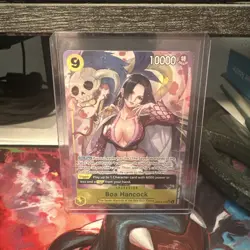 Boa Hancock OP14-112 SR Alt Art The Azure Sea’s Seven English One Piece TCG - Image 1