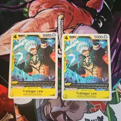 2X Trafalgar Law PRB-02 P-088 Promo non-Foil The Best Vol 2 One Piece NM - Image 1