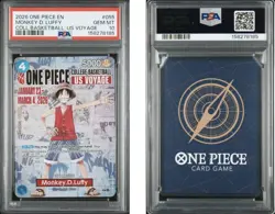 PSA 10 ONE PIECE COLLEGE MONKEY D. LUFFY #055 - Image 3