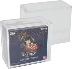 One Piece Booster Box Acrylic Case Magnetic Lid - 99% UV resistant - US seller - Image 4