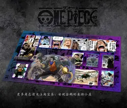 Sir Crocodile One Piece Playmat With Zones OPCG TCG Trading Card Game Play Mat - Image 1