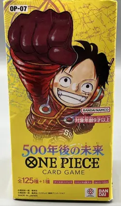 One Piece 500 Years In The Future Booster Box OP-07 (Japanese) free Shipping! - Image 1