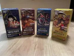 One Piece TCG Card OP(01-08) Japanese Sealed Booster Box OP-05 - Image 1
