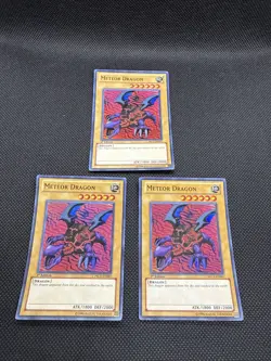 Meteor Dragon PRC1-EN001 2012 yugioh Premium Collection Tin 1st Edition - Image 1