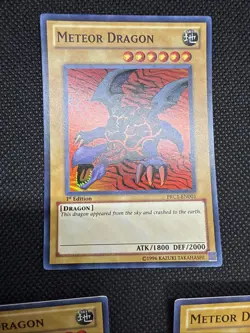 Meteor Dragon PRC1-EN001 2012 yugioh Premium Collection Tin 1st Edition - Image 5