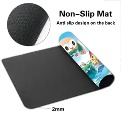 Lapras Rowlet Board Gamecartoon Table Playmat TCG CCG Mat Gaming Pad Mousepad - Image 3