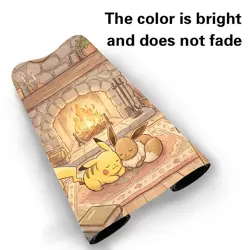 Pikachu Eevee Board Gamecartoon Table Playmat TCG CCG Mat Gaming Play Pad - Image 3