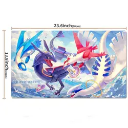 Rayquaza Board Gamecartoon Table Playmat TCG CCG Mat Gaming Play Pad Mousepad - Image 2