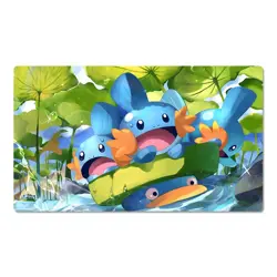 Lotad Mudkip Board Gamecartoon Table Playmat Play Mat TCG CCG Pad Mousepad - Image 1