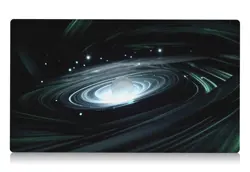 Iconic Adaptations - Dark Hole Inspired Playmat | 24"x14" Yugioh Player Gift Art - Image 1