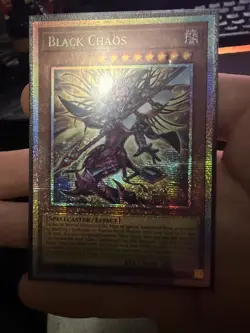 YU-GI-OH BLACK CHAOS 1ST ED STARLIGHT RARE LP+ CORI-EN001 - Image 4