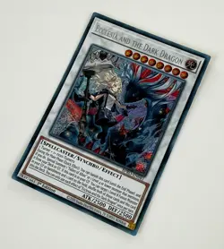 YUGIOH Ecclesia and the Dark Dragon BPRO-EN041 Burst Protocol Secret Rare 1st Ed - Image 1