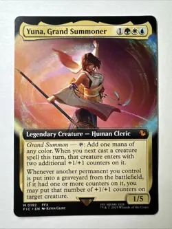 Yuna, Grand Summoner (Extended Art) Commander: Final Fantasy Regular - Image 1