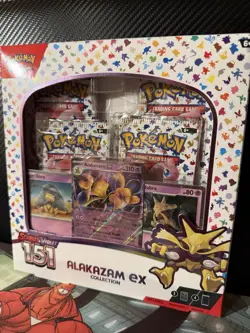 Pokemon TCG Scarlet and Violet 151 Alakazam ex Collection Box (Factory Sealed) 820650855269 - Image 3