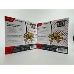 2x Pokemon TCG Scarlet & Violet 151 Alakazam ex Collection Box Set Sealed - Image 2