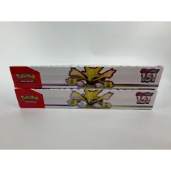 2x Pokemon TCG Scarlet & Violet 151 Alakazam ex Collection Box Set Sealed - Image 4