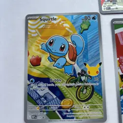 Pokemon First Partner Illustration Collection Gen 1 Kanto Starters Pack Fresh - Image 3