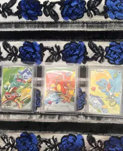 Pokemon First Partner Illustration Collection Gen 1 Kanto Starters Pack Fresh - Image 1