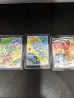 Pokemon First Partner Illustration Collection Gen 1 Kanto Starters PACK FRESH NM - Image 1