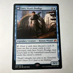 Magic Gathering-MTG-Jace, Vryn's Prodigy-Magic Origins-PACK FRESH-NON FOIL - Image 1