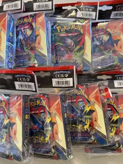 Pokemon TCG Phantasmal Flames Mini Portfolio & Booster Pack Lot Of 8 New Sealed - Image 3