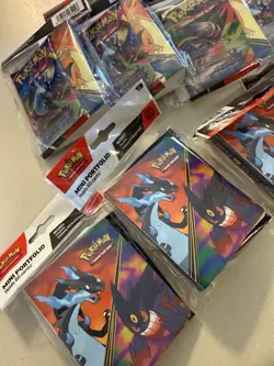 Pokemon TCG Phantasmal Flames Mini Portfolio & Booster Pack Lot Of 8 New Sealed - Image 4
