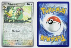 Pidgeotto SV03: Obsidian Flames 163/197 Reverse Holo Pokemon NM - Image 1