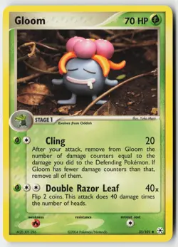 Pokemon Gloom - 35/101 - Uncommon Hidden Legends LP - Image 1