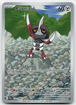 Pawniard 142/086 NM - Black Bolt Holo - Illustration Rare - Pokemon TCG - Image 1