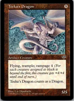 1996 Mirage Teeka's Dragon Expansion/Rare #320 - Image 1