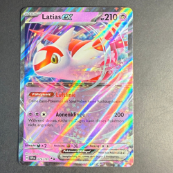 Latias EX 076/191 SSP 🟡Played 🇩🇪Deutsch Pokemon Sturmische Funken - Image 2