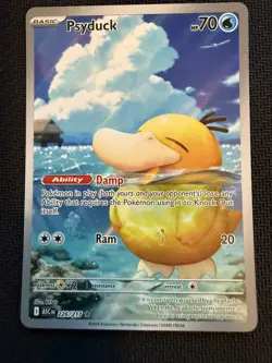 Pokemon TCG Psyduck 226/217 Illustration Rare (Ascended Heroes) NM - Image 1