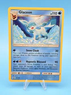Glaceon - SM238 Sun & Moon Black Star Promo Pokemon Near Mint - Image 1