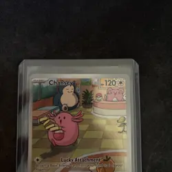 Pokemon TCG Chansey Illustration Twilight Masquerade Card 187/167 - Image 3
