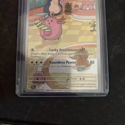 Pokemon TCG Chansey Illustration Twilight Masquerade Card 187/167 - Image 4