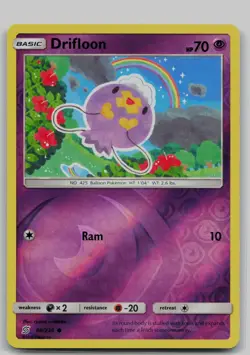 Drifloon 80/236 Common Unified Minds Pokemon Reverse Holo Near Mint - Image 1