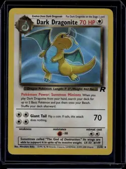 Dark Dragonite (22) #22/82 Team Rocket Pokemon - Image 1