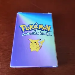 1998 KFC Pokemon Cards Promo 1st EVER ENGLISH POKEMON BOX SET X4 - Image 1
