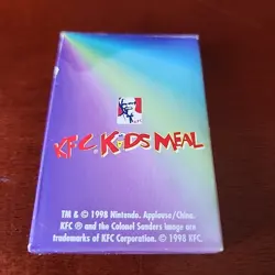 1998 KFC Pokemon Cards Promo 1st EVER ENGLISH POKEMON BOX SET X4 - Image 2