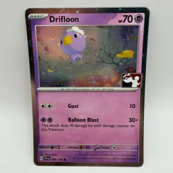 Pokemon TCG Drifloon Holo Common Prize Pack Series Cards 089/198 NM - Image 1
