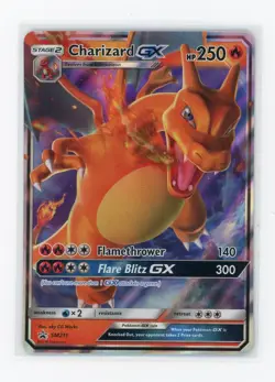 Pokemon TCG - Charizard GX SM211 - Sun & Moon Promos - Full Art - Image 1