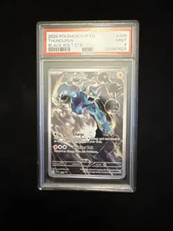 Thundurus 209 PSA 9 2025 Pokemon SVP EN Black Bolt ETB Promo - Image 1