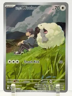 Hop's Wooloo 170/159 Illustration Rare Journey Together Pokemon Holo Near Mint - Image 1