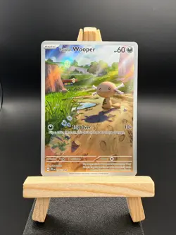 Paldean Wooper 102/094 Pokemon TCG Illustration Rare Phantasmal Flames NM - 86 - Image 1