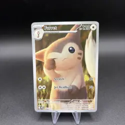 Pokemon Furret 168/159 Journey Together Illustration Rare Holo NM - Image 1