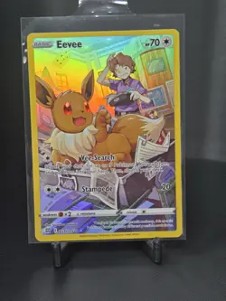 Pokemon Eevee TG11/TG30 SWSH09 Brilliant Stars TG Ultra Rare Holo 70 HP EN - Image 1