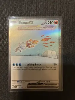 Eiscue Ex 🥶 Pokemon Obsidian Flames 222/197 - NM! - Image 1
